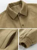 Мужские куртки мужская весенняя куртка уличная одежда для уличной одежды Свемная одежда для одиночной грудью рубашки. Обычные сплошные наряды Имитация мехового пальто 230310