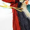 Tkanina stołowa bohemijska luksusowa flaga obrusowa balijska barwiona plisowana przyjęcie weselne Twist Twist