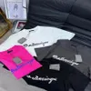 2024 YENİ PRINGTING TEE Pamuk Sokak Sokak Kaykay Erkek T-Shirt Erkek Kadın Kısa Kollu Günlük Tee Boyutu S-4XL