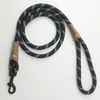 Dog Collars 2m 3m 5m Long Leash Pet Lead Non-Slip Reflectiv BlackNylon Training Walking Rope Work Leashes For Medium Large Dogs