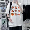 Erkekler Tişörtlü Montew Man Pochita Makima Tshirt Erkekler Komik Harajuku Anime Tee Erkek 2000'ler Giyim