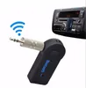 Universal 3.5mm Bluetooth Car Kit A2DP Wireless FM Transmitter Aux Aux Audio Music Receiver Adapter Handsfree مع MIC للهاتف MP3 Retail Box