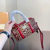 Marca de luxo leopardo impressão bolsa de ombro mulheres designer sacos d carta luxurys bolsas designers crossbody sacos moda tendência bolsa 240314