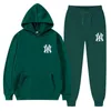 Herren Trainingsanzüge 2 Stück Sets Trainingsanzug Mit Kapuze Sweatshirt Kordelzug Hosen Männliche Sport Hoodies Laufende Sportbekleidung Männer Frauen Marke Herbst Winter 230310