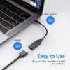 Typ-C till HDTV-adapterkompatibel TV-omvandlare HD 4K 16cm USB-kabel för mobiltelefon/Samsung/Huawei/PC/Laptop/surfplatta