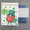 Gift Cards Happy St Patrick's Day Festival Gift Card 3D Pop Up Clover Greeting Cards Z0310