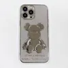 مصممي iPhone Case for 14 Pro Max Lens Full Package 12 Phone Case شفاف كهربائي Bear 117 Antidrop Protection 9561983