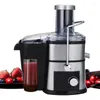 Centrifugeuses JE-60 Acier Inoxydable Grande Capacité Presse-fruits Et Légumes Commercial 220V Électrique 800W Petite Tête Ronde