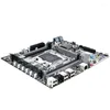 Placas-mãe x99 m-g lga2011-3 kit de placa-mãe com Intel Xeon E5 2630 V4 CPU e 1 16 GB 2400MHz DDR4 Recc Memory Set