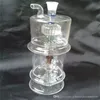 ガラス水筒の喫煙パイプスリーレイヤー卸売ボンズオイルバーナーパイプ