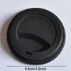 Silicone Cup Lids NonToxic Anti Dust Spill Proof Lid Portable Coffee Milk Cups Cover Seal Lids Drinking Accessories