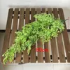 Decorative Flowers 1PC Artificial Fern Rattan Simulation Plant Vine Plastic Persian Grass Green Home Wedding Party Indoor Wall Decoration