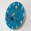 Wall Clocks Ronaldo Moment Overhead Kick Artwork Decorative Wall Clock For Boy Room Football Iconic Timepieces Wall Watch Football Fans Gift 230310