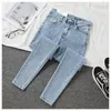 Jeans femme Jeans femme Denim pantalon couleur noire femme Jeans femme Stretch bas pantalon slim pour femme pantalon 38 230310