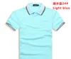 Polo Designer Toppar Polo Tshirt Herr Paul Tshirts Casual Ralphs Klänning Stor Häst Print RL Pony Business Laurens Kläder Långärmade Slim Lapel Tees