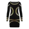 Sukienki swobodne Top Sales Lady Elegant BodyCon Dress Design Party