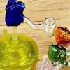 Rauchpfeifen Shisha-Zubehör Frosch konkaver Topf Großhandel Glasbongs Ölbrenner Glas Wasserpfeife Bohrinseln Rauchen, Öl.