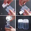 Storage Bottles 5Pcs 35ml Reusable Portable Refillable Moisturizing Spray Bottle Travel Cardcase-like Pocket-size Plastic Empty