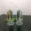 Smoking Pipes Colored multi claw wire partition board, silent glass water bottle Glass bongs Oil