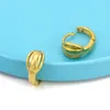Hoop oorbellen Anietna Design 18k goud cool voor vrouwen trendy cirkel oordingen vintage sieraden accessoires pendientes mujer
