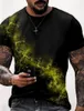 Men's T Shirts Solid Color Simple Print Men Short Sleeved Casual Models Summer Street Style XS-8XL