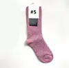 2023 Designer Socks Luxury Mens Womens Cotton Sock Classic Gu Letter