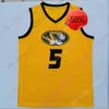 Missouri Tigers Basketball Jersey NCAA College Javon Pickett Brown Clarkson Porter Jr. Davis Degray III Duan Gordon Jarron Coleman