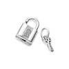 2023 Women's Sterling Silver Charm New Style Eternal Love Lock Pärlor under tigerns lösa pärlor år