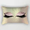 Pillow Eyelashes Printing Pillowslip Comfortable Cover Decorative Cases Soft Fashion Pillowcase Simple Home Supplies