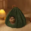 Cat Beds Furniture Sell Bed Warm Pet Basket Cozy Dog House Kitten Lounger Cushion Tent For Small Mat Washable Cave Pets 230309