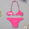 One-Pieces Girls Tankini Swimsuit Set 2019 Children Two-Pieces Beach Swimwear Kids Girl Sports Bathing Suits Bikini Set W0310