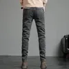 Mens Jeans Stretch Skinny Fashion Casual Cotton Denim Slim Fit Pants Male Korean Trousers Streetwear Brand Clothing 230310