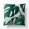 40 Styles Leaf Pillow Cover Africa Tropical Rainforest Plants Flower Print Pillow Throw Cushion Cover Linen Chair Sofa Pillow Case