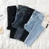 Jeans femme Jeans femme Denim pantalon couleur noire femme Jeans femme Stretch bas pantalon slim pour femme pantalon 38 230310