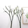 Decorative Flowers Pography Props Single Piece Simulation Deer Antler Leaf Plant Wall Material Succulent Plastic Water Grass