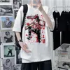 Magliette da uomo Motosega Uomo Pochita Makima Maglietta Uomo Divertente Harajuku Anime Tee Abbigliamento maschile anni 2000