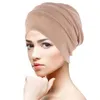 Bonnets Bonnet/Crâne Casquettes Turban Chapeaux Pour Femmes Solide Coton Chimiothérapie Cancer Chimiothérapie Grille Amie Femme Soeur Usage Quotidien