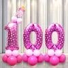 32inch Foil Birthday Balloons Gold Silver Blue Number Helium Balloons Happy Birthday Wedding Party Decoration Kids Toy Globos