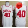 Ncaa College Indiana Hoosiers Isiah 11 Thomas Jersey Victor 4 Oladipo Cody 40 Zeller Chemise Uniforme Rouge Blanc Ed Basketball Maillots