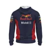 2023 New F1 Racing Set Long Sleeve Sweater Men's Hoodies Sweatshirts Zip Tank Free Casual Blue Letter Three-dimensional Patch Pocket Ordinary Xt8v