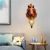 Wall Lamps Modern Lucky Horse LED Lamp Bedroom Decor Home Living Room Indoor Light Bedside Dining Kitchen Lighting Fixtures