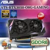 ASUS ATS RTX3050 O8GゲームグラフィックカードRTX 3050サポートAMD INTEL DESKTOP CPU NEW 8GB GDDR6 GPUマザーボードPlaca de Vdeo