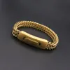 Браслеты из шарма JSBAO Design Men Gold Color Punk Bracelet для высококачественных ювелирных украшений из нержавеющей стали из нержавеющей стали