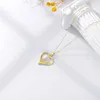 Łańcuchy yfn 14k prawdziwy złoty naszyjnik dla kobiet żółty delikatne prezenty na urodziny Dzień matek