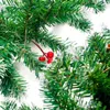 Christmas Decorations -Christmas Artificial Garland Wreath 2.7M Hanging Ornament Rattan Green Xmas Home Party DIY Door Win