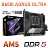 Gigabyte B650I AORUS ULTRA AM5 Motherboard DDR5 Ryzen 7000 Serie CPU M.2 64GB AMD B650 Mainboard AM5 Desktop Mini-ITX Neu