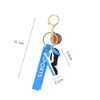 Designer 6 Farben 3D Basketballschuhe Schlüsselbund Party Geschenk Stereoskopische Turnschuhe Schlüsselanhänger für Frauen Bag Anhänger Mini Sport Schuh Keyring