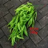 Decorative Flowers 1PC Artificial Fern Rattan Simulation Plant Vine Plastic Persian Grass Green Home Wedding Party Indoor Wall Decoration