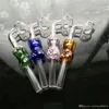 Smoking Accessories Spliced Coloured Beauty Bends, Wholesale Glass Hookah, Glass