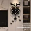 Zegary ścienne Kreatywne zegar 3D Nowoczesny design nordycka krótka dekoracja salonu kuchnia sztuka sztuka hollow zegarek dekoracje domu